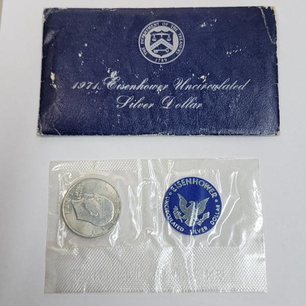 United States 1971-S Eisenhower 40% Silver Dollar 