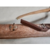Image 6 : Vintage Leather Embossed Details Soft-Lined Zip-Up Rifle Case ~ 46in