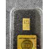 Image 2 : 1 GRAIN .9999 Fine Gold Bar by Patriots Coin in Acrylic Protective Holder
