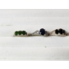 Image 3 : 6 Assorted Sterling Silver Rings TW: 13.8g  - Comes with Large Jewelry Box! 