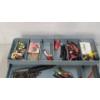 Image 6 : Vintage My Buddy Tackle Box With Fishing Accessories Inside 