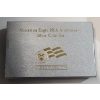 Image 2 : 2006-W 1 Oz Silver American Eagle In 20th Anniversary Silver Eagle Coin Set Box - See Description! 