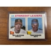 Image 1 : 1976 Topps Nolan Ryan / Tom Seaver Strikeout Leaders Baseball Card - Excellent Condition