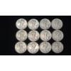 Image 1 : Assorted Years/Mint Marks 90% Silver Walking Liberty Half Dollars - Face Value: $6.00