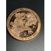 Image 1 : .999 Fine Copper - Golden State Mint One Oz - Year of the Dragon 