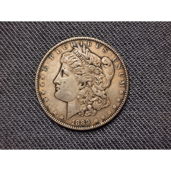 1889 Morgan Silver Dollar - 90% Silver Coin