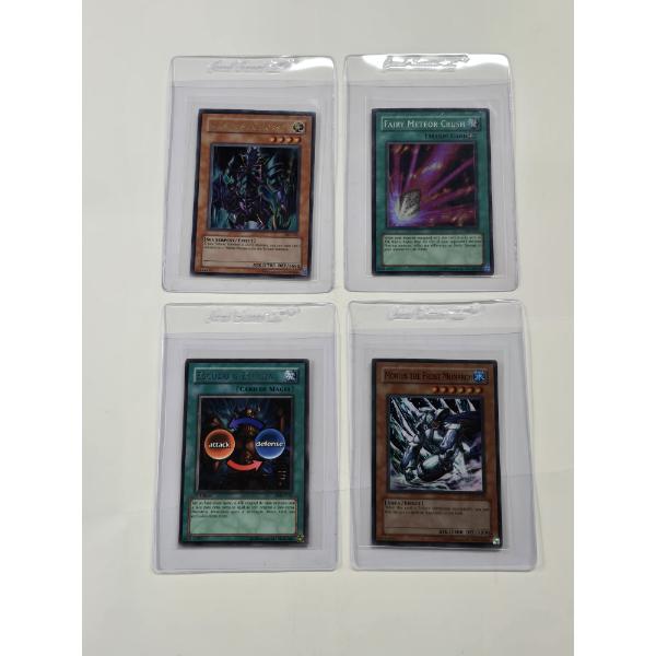 Lot of (4) Yu-Gi-Oh! TCG Trading Cards - Mint Condition