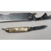 Image 2 : Vintage Bassett 80 Folding Knife Bottle Opener Combo & Miniature Pocket Knife With Mother Of Pearl