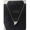 Image 1 : 14K Yellow Gold 18" Chain with 14K Two-Tone Pendant with 3 Diamond Accents TW: 9.5g