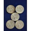 Image 4 : Five Assorted 40% Silver U.S. Kennedy Half Dollars ~ Face Value: $2.50