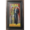 Image 1 : RARE PROFESOR ALBA Original 1959 Stone Lithograph Poster Magic History Medium Psychic Framed