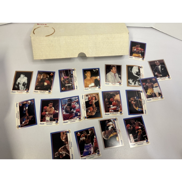 Box of Boxing & Baseball Cards - Lots of them!