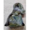 Image 2 : Degenhart Vintage Glass Dog Figurine - Lavender Green