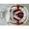Image 6 : Brian Brennan Autographed Mini Cleveland Browns Helmet in Plastic Storage Cube - '86 - Riddell 