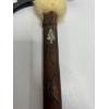 Image 3 : Tomahawk pipe - Pipe Bowl with Axe Head with Carved Arrow & Feathers - 13 inches