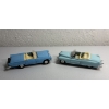 Image 2 : Lot of 2 Vintage Collectible Diecast Blue Convertibles