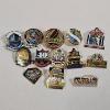 Image 1 : Collection Of Pro Football Hall Of Fame Festival Enamel Lapel Pins