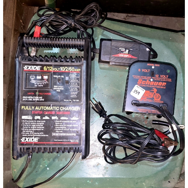 3 Battery Chargers
