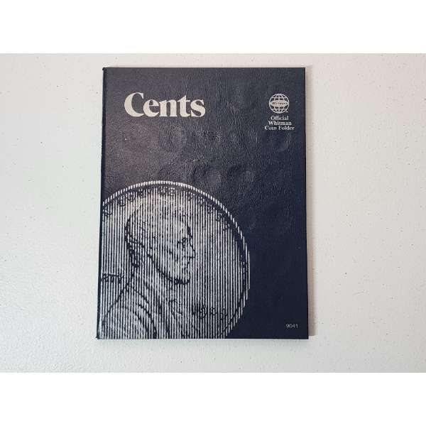 Lincoln Cents Collection Book 1959-2001 Face Value: $0.61