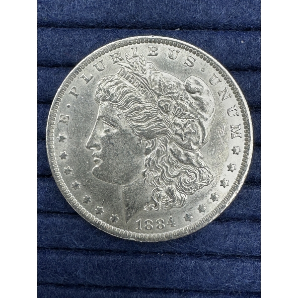 1884-O Morgan Silver Dollar - Beautiful Condition