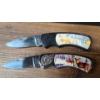 Image 4 : (2) Decorative Knives -Deer Motif- In Boxes