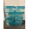 Image 3 : HEB Airtight Food Storage Container - 2 Pack of 3 Containers - Airtight/Leakproof
