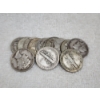 Image 1 : $1.30 Face Value in Assorted United States 90% Silver Dimes 