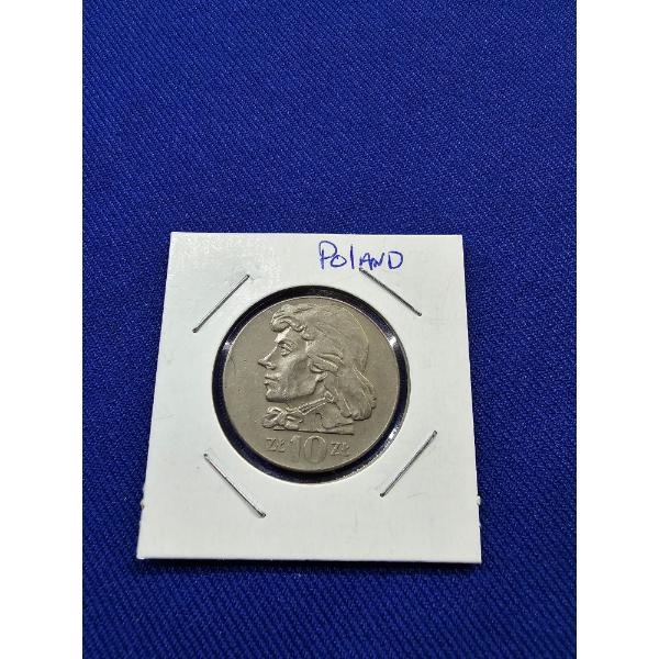 1971 POLAND - 10 Zlotych Coin -  Rzeczpospolita Ludowa 