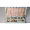 Image 4 : Assorted Lot Of Costume Jewelry In Beautiful Mint Colored Jewelry Box