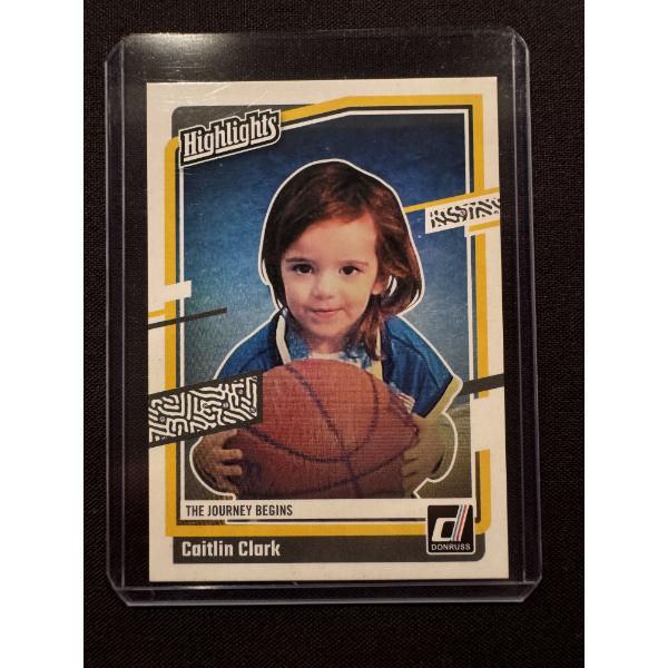 2024 Donruss Panini Caitlin Clark Basketball Rookie Card - Mint Condition - Exceptional Card