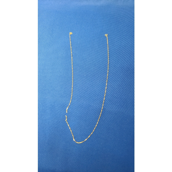 14K Gold Chain (Broken) - Weight: 2.4g