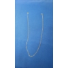 Image 1 : 14K Gold Chain (Broken) - Weight: 2.4g