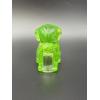 Image 11 : Degenhart Dogs - Apple Green - Uranium Glass with Beautiful Glow - Adorable Dog Figurine - ~2.5 inch