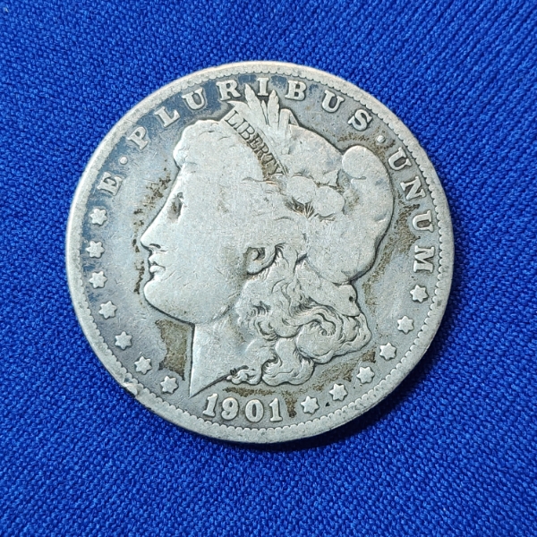 1901-O Silver Morgan Dollar - 90% Silver U.S. Coin