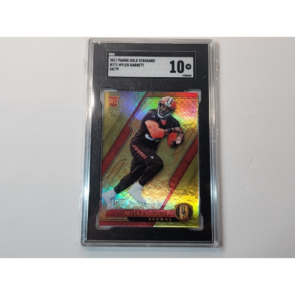 2017 Panini Gold Standard #171 Myles Garrett SGC10