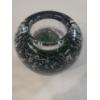 Image 2 : Emerald Green Handblown 4"x3.5" Tealight Holder 