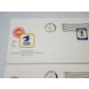 Image 2 : Collection of Vintage United States Postal Service "First Day of Issue" Stamped Envelopes