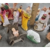 Image 4 : Unique Unmarked Vintage Nativity/Holy Family Figurines Made Of Ceramic 