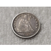 Image 8 : 1875 Seated Liberty Silver Quarter in Beautiful Condition! 