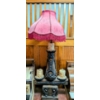 Image 2 : Huge 42" Gothic Style Vintage Lamp With Candle Accent Bulbs
