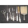 Image 1 : Victorian-Era Sterling Silver Manicure & Grooming Tools - Total Weight: 164.4g