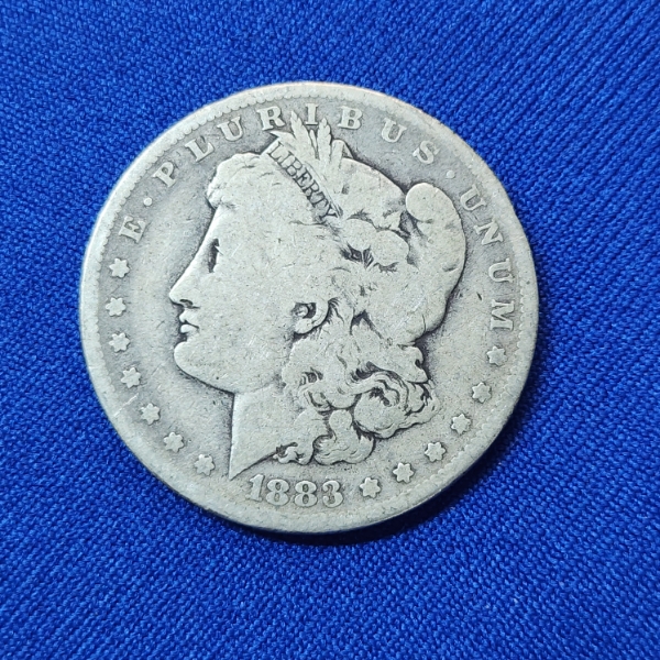 1883 Silver Morgan Dollar - 90% Silver U.S. Coin