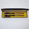 Image 1 : Incredible Arpege Chanel No. 5 Perfumed 14KT Gold Exclusive Filigree Design Pen in Original Case