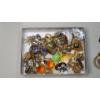 Image 8 : Lot Of Assorted Costume Jewelry In Wooden Box Including Embezzled 1903 Indian Head Cent Pendant 