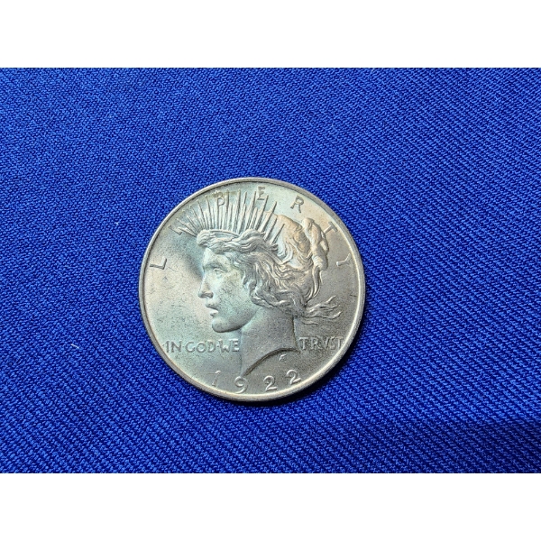 Beautiful 1922 Silver Peace Dollar 