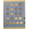 Image 9 : Partially Filled Jefferson Nickel Whitman Coin Book Including 35% Silver Wartime Nickels  - FV $1.60