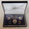 Image 1 : 1966 "No Mint Mark" 5 Coin Collection ft. 40% Silver Kennedy Half-Dollar