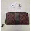 Image 12 : Authentic Coach Medium City Tote In Black Currant With Gold Hardware And Matching Large Zip Wallet I