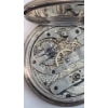 Image 5 : Silver Locle Swiss Pocket Watch With Hunter Case, Chain, Money Clip & Key - Weight: 117.7g