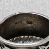 Image 3 : GORGEOUS!!! Vintage Sterling Silver Crown Of Thorns Band Ring - Size 11 (9.9g)
